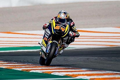 Pasini snelste tijdens Moto2-test Valencia, Bendsneyder net buiten top-10