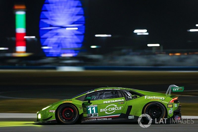 #11 GRT Grasser Racing Team Lamborghini Huracan GT3, GTD: Rolf Ineichen, Mirko Bortolotti, Franck Pe