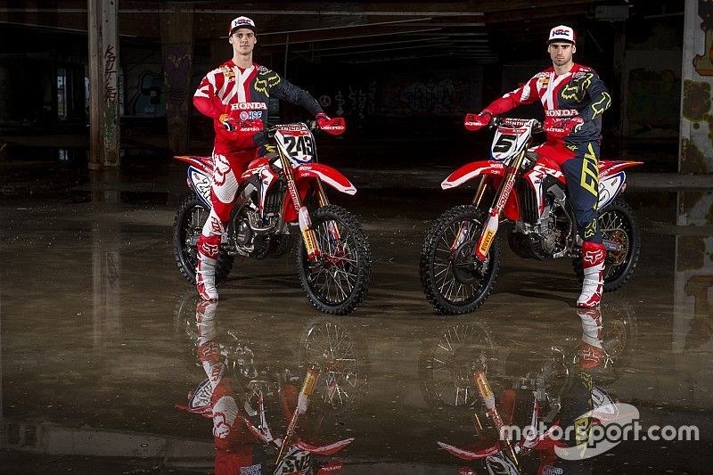 Tim Gajser y Brian Bogers, Team HRC