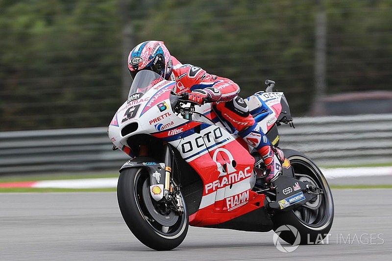 Petrucci: "Spero che piova domani, sul bagnato sono più competitivo"