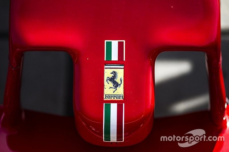 Le nez de la Ferrari SF70H