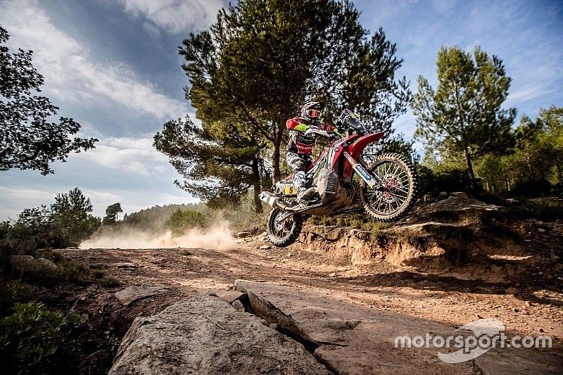 Una de las Honda para el Dakar fue robada en Le Havre