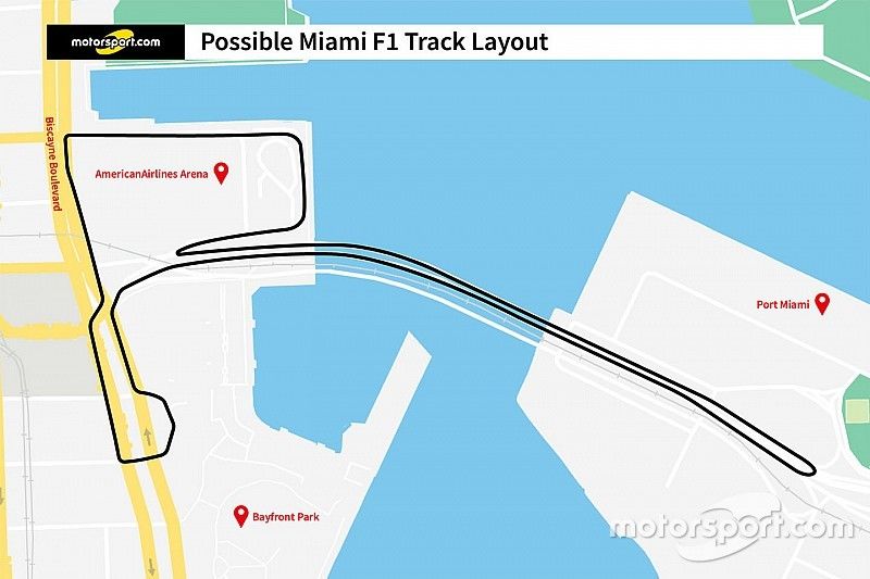 Proyecto de diseño de la pista de F1 en Miami