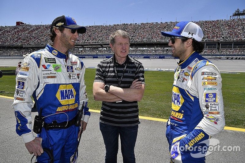 Chase Elliott, Hendrick Motorsports, Chevrolet Camaro NAPA Auto Parts and Bill Elliott