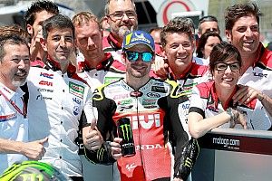 Crutchlow: "Honda nos dio una gran moto"