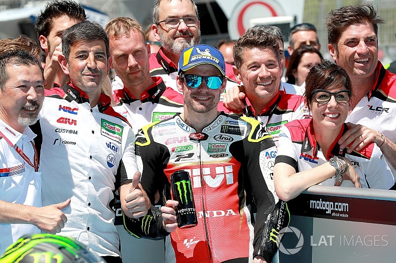 Crutchlow: "Honda nos dio una gran moto"