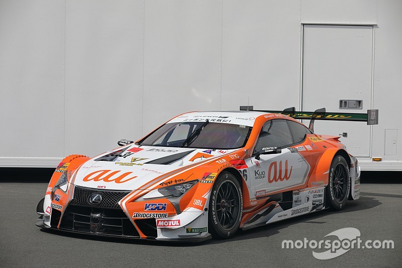 au TOM'S LC500今季のカラーリング発表。念願のタイトル獲得へ