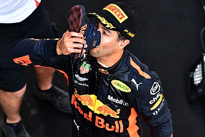 Ricciardo dice que no sabe ganar "carreras aburridas"