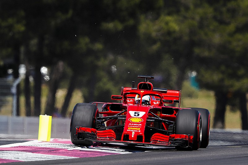 Vettel start als derde: “Achteraf te hard gepusht”
