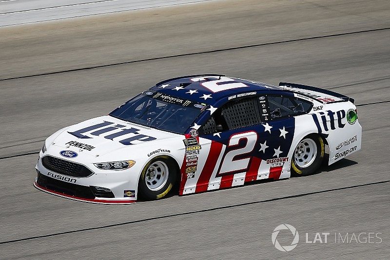 Brad Keselowski, Team Penske, Ford Fusion Stars, Stripes, and Lites