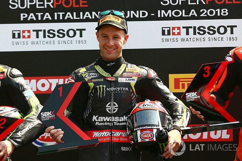 Imola WSBK: Rea beats Sykes to pole, Davies crashes
