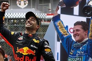 Ricciardo versus Schumacher, wat was de beste prestatie?