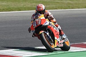 Marquez terjatuh saat balapan di Mugello