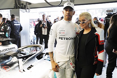 Popstar-Karriere geht los: Lewis Hamilton singt mit Christina Aguilera