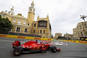 Fotogallery: terza pole position di fila per Vettel e la Ferrari a Baku