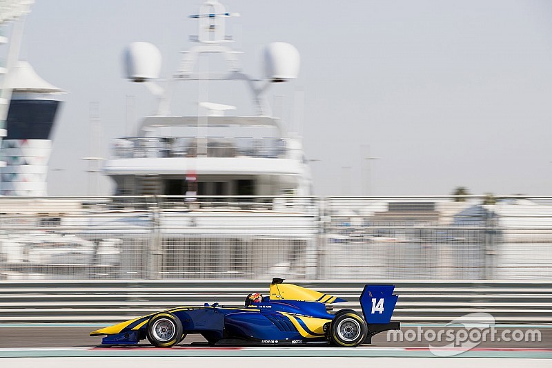 Kari volvió a ser el más rápido en el test de la GP3 en Abu Dhabi