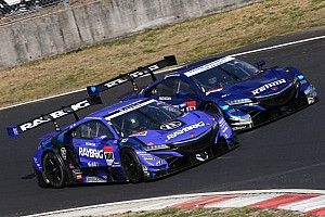 Button stays on top as Super GT test ends