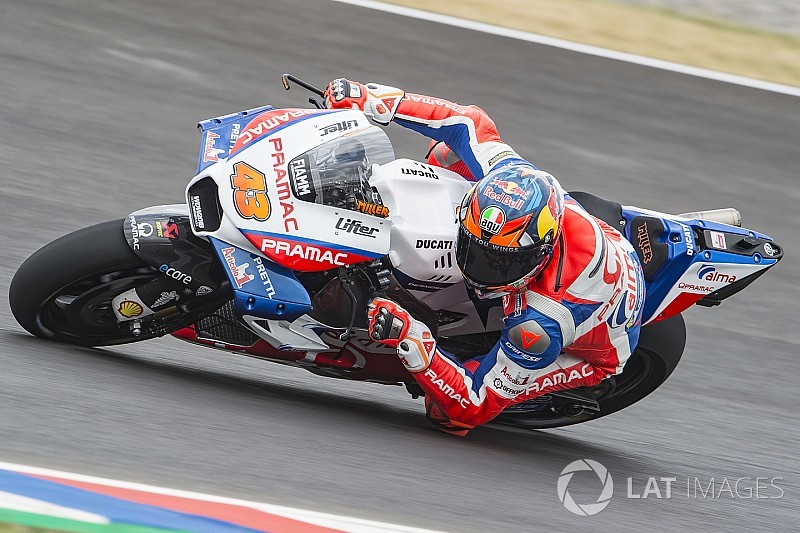 Startopstelling voor de MotoGP Grand Prix van Argentinië