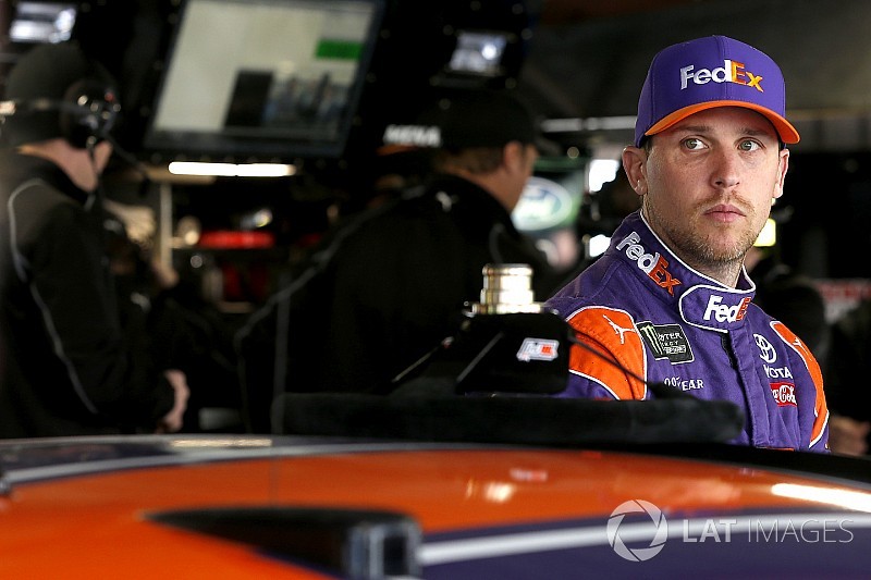 Hamlin says "classy" move by Harvick knocked him out of contention