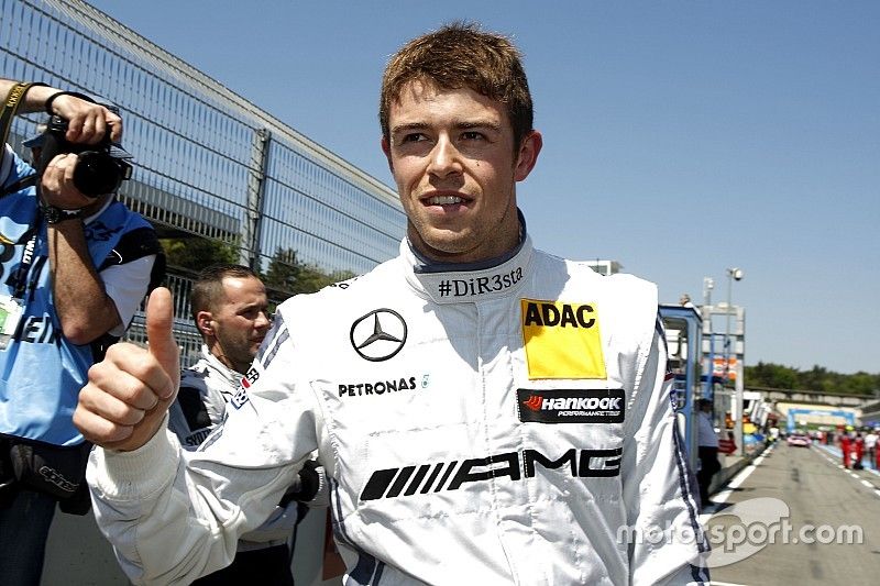 Polesitter Paul Di Resta, Mercedes-AMG Team HWA, Mercedes-AMG C63 DTM