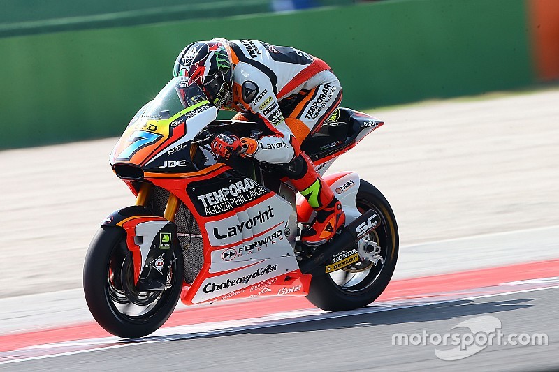 Moto2第13戦サンマリノGP決勝:地元のバルダッサーリが初優勝。中上は悔しい3位
