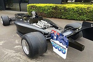 Tyres land for new Formula 5000 car