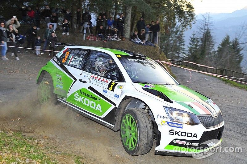 Umberto Scandola e Guido d'Amore, Skoda Fabia R5, Skoda Motorsport Italia