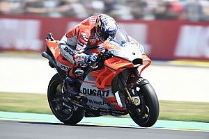 FP4 MotoGP Prancis: Dovizioso tercepat, Rossi terjatuh