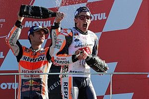 Márquez: "He pensado: no suelto la moto ni aunque dé vueltas"