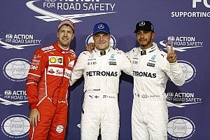 Grid start balapan GP Abu Dhabi 2017