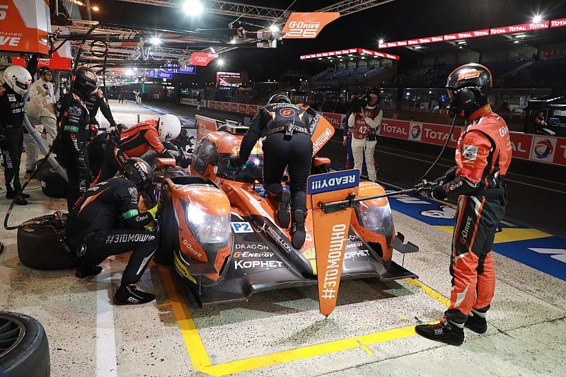 #26 G-Drive Racing Oreca 07 Gibson: Roman Rusinov, Andrea Pizzitola, Jean-Eric Vergne