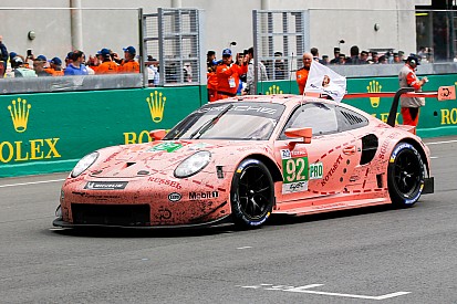 Schwein gehabt: Die Porsche-"Rennsau" im Le-Mans-Glück