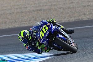 Hoge temperaturen spelen Rossi parten in Jerez