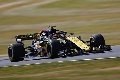 Sainz "feels sorry" for MotoGP riders over Silverstone repave