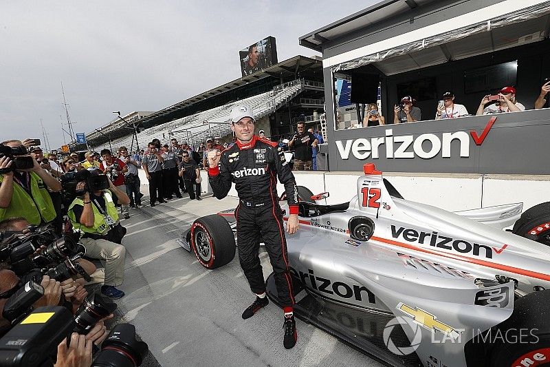 Ganador de la pole position Will Power, Team Penske Chevrolet