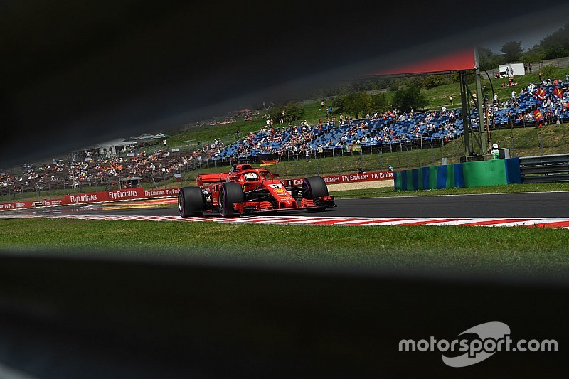 Vettel confirma su papel de favorito antes de la clasificación de Hungría