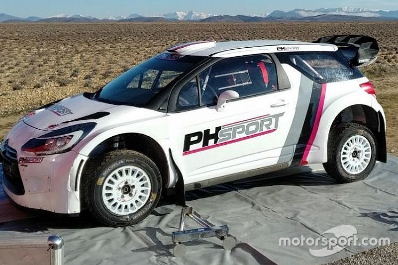Loeb si allena su sterrato con una DS3 WRC in vista del Rally del Messico