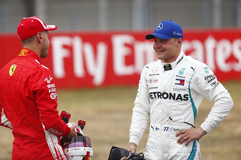Bottas: "Hoy Vettel y Ferrari fueron simplemente más rápidos que nosotros"