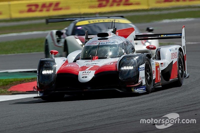 #7 Toyota Gazoo Racing Toyota TS050: Mike Conway, Kamui Kobayashi, Jose Maria Lopez
