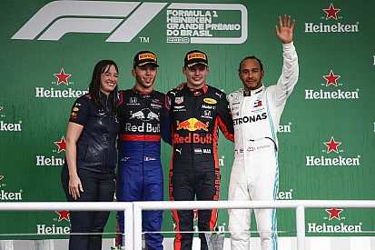 Brazilian GP: Verstappen wins from Gasly after crazy finish