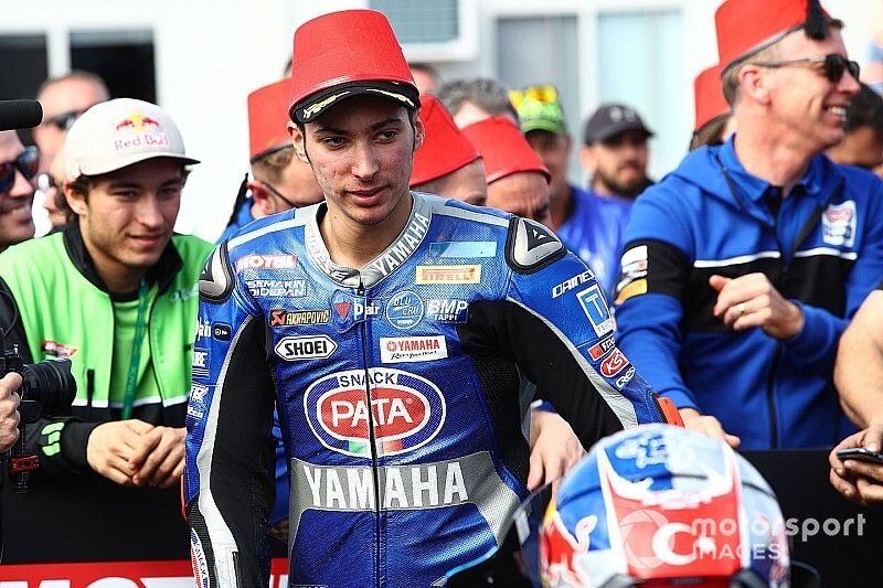 Race winner Toprak Razgatlioglu, Pata Yamaha