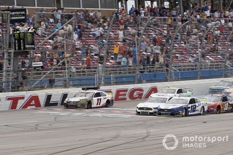 NASCAR Talladega: Ryan Blaney gewinnt Fotofinish bei Playoff-Crashs