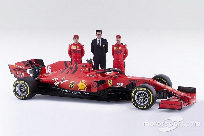 Sebastian Vettel, Ferrari, Mattia Binotto, Charles Leclerc, Ferrari, Ferrari SF1000