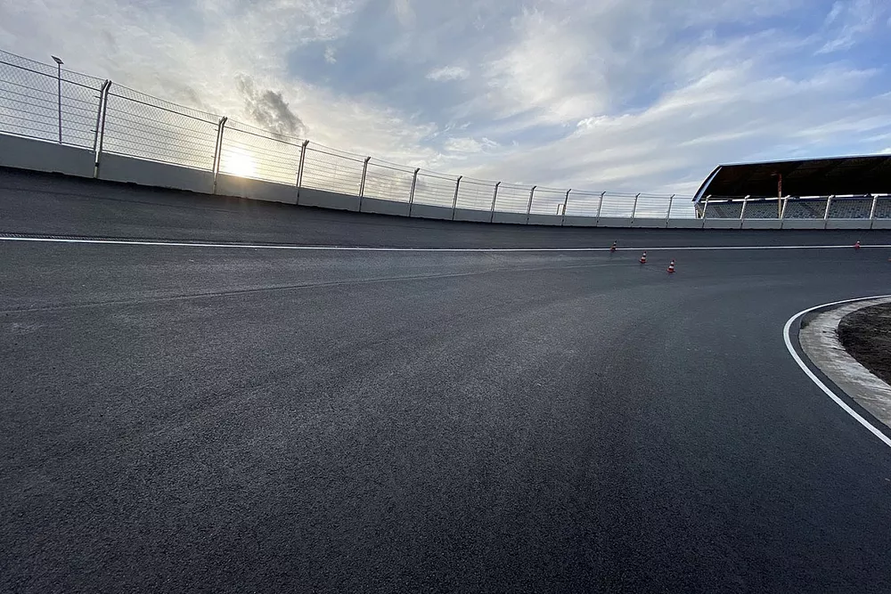 La curva peraltada de Zandvoort 