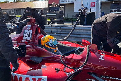 Van Kalmthout ‘zeer tevreden’ over tweede IndyCar-test