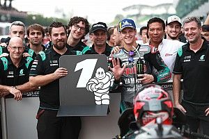 Sepang MotoGP: Quartararo takes pole, Marquez crashes