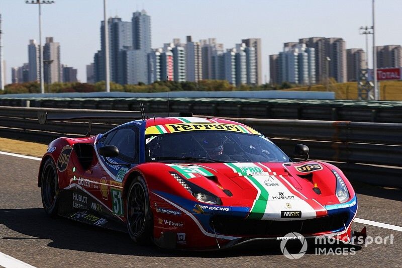 #51 AF Corse Ferrari 488 GTE EVO: Alessandro Pier Guidi, James Calado 