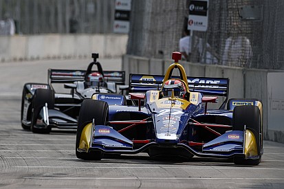 Detroit IndyCar: Rossi top as Pagenaud wall-brush halts FP2 early