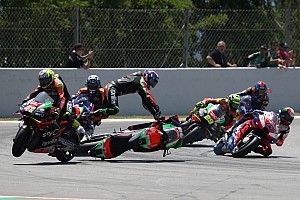 Aleix Espargaró sufre una lesión múltiple en la rodilla izquierda