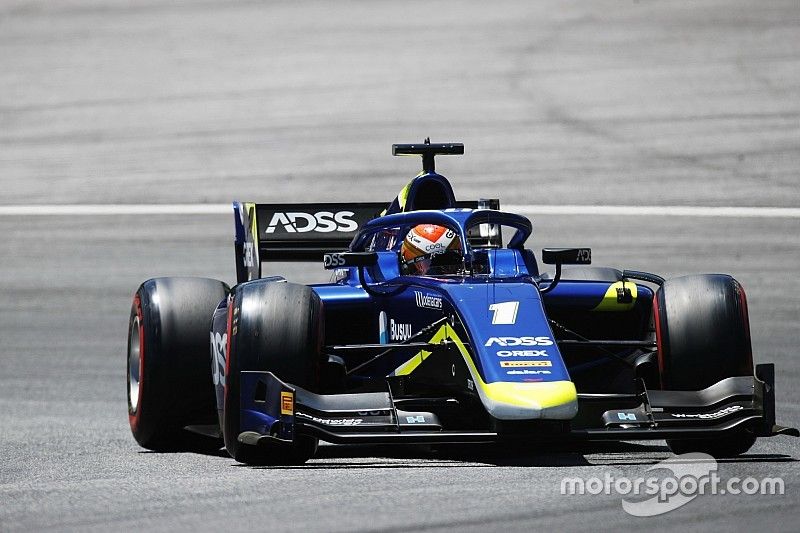 Red Bull Ring F2: Deletraz sets pace in practice